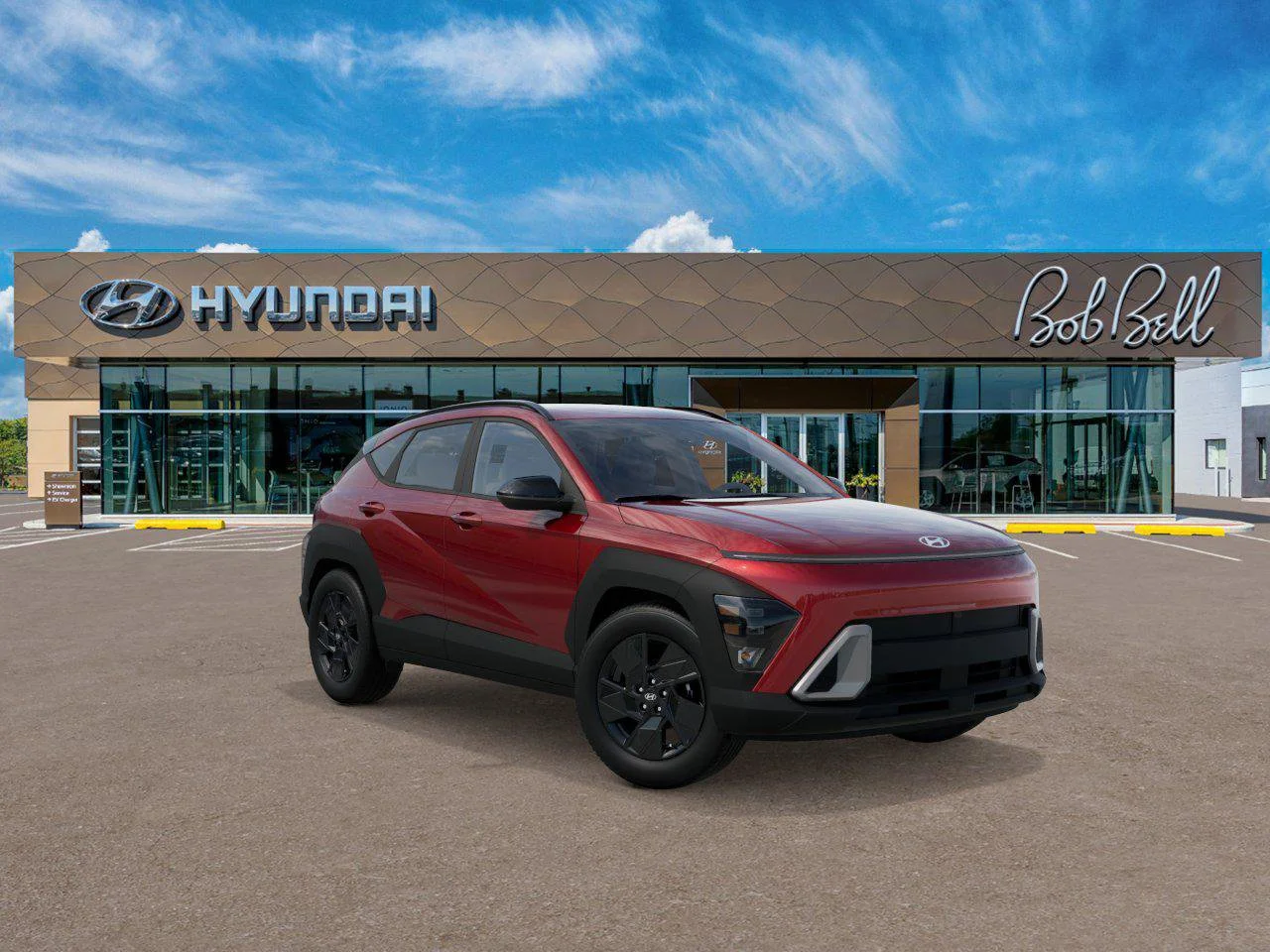 New 2026 Red Hyundai SEL Sport image 2