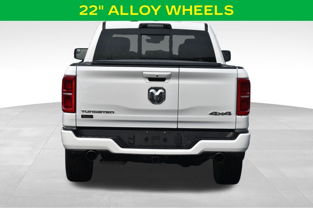 Used 2025 Bright White Clearcoat RAM Tungsten image 9