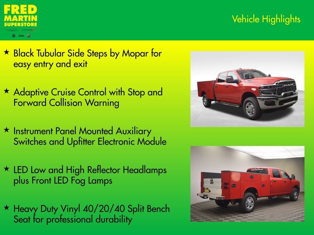New 2026 Flame Red Clear-Coat Exterior Paint RAM Tradesman image 15