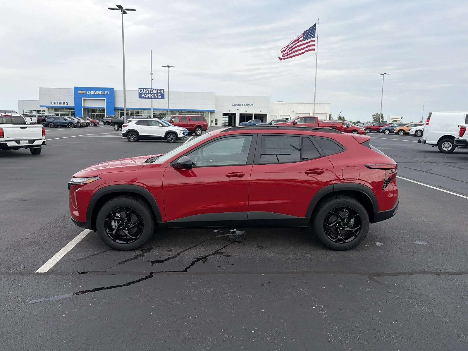 New 2026 Apex Red Chevrolet LT image 7