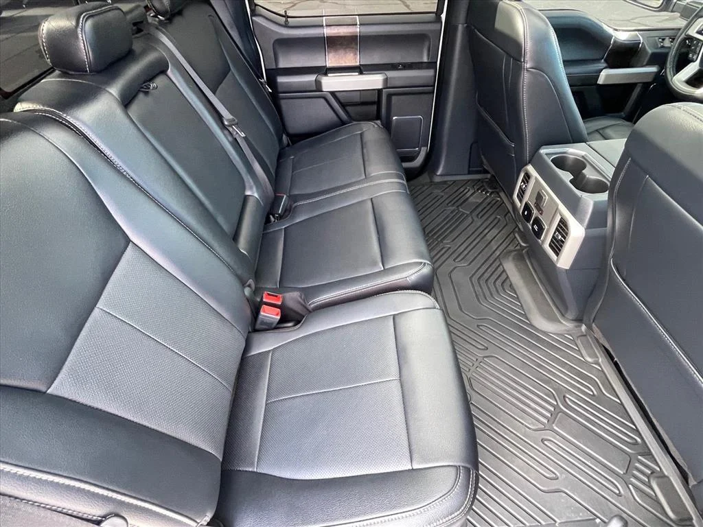 Used 2022 Star White Metallic Tri-Coat Ford LARIAT image 29