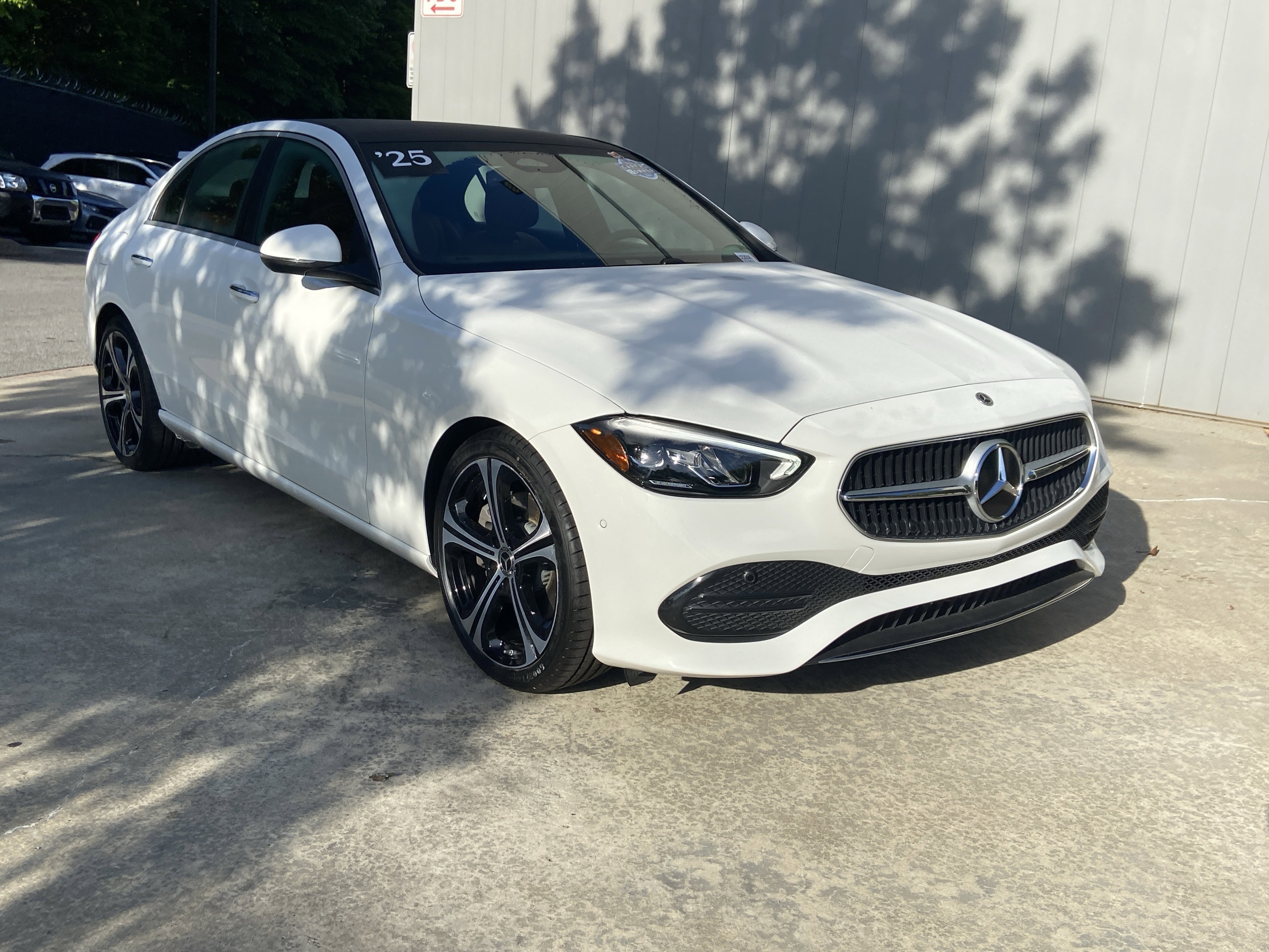 Certified Used 2025 Polar White Mercedes-Benz C 300 Sedan image 4