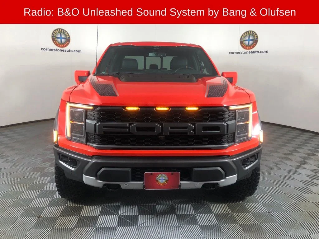 Used 2022 Orange Metallic Ford Raptor image 15
