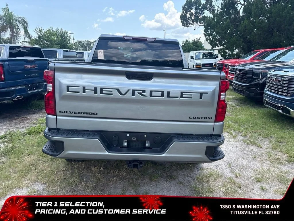 Used 2024 Sterling Gray Metallic Chevrolet Custom image 3
