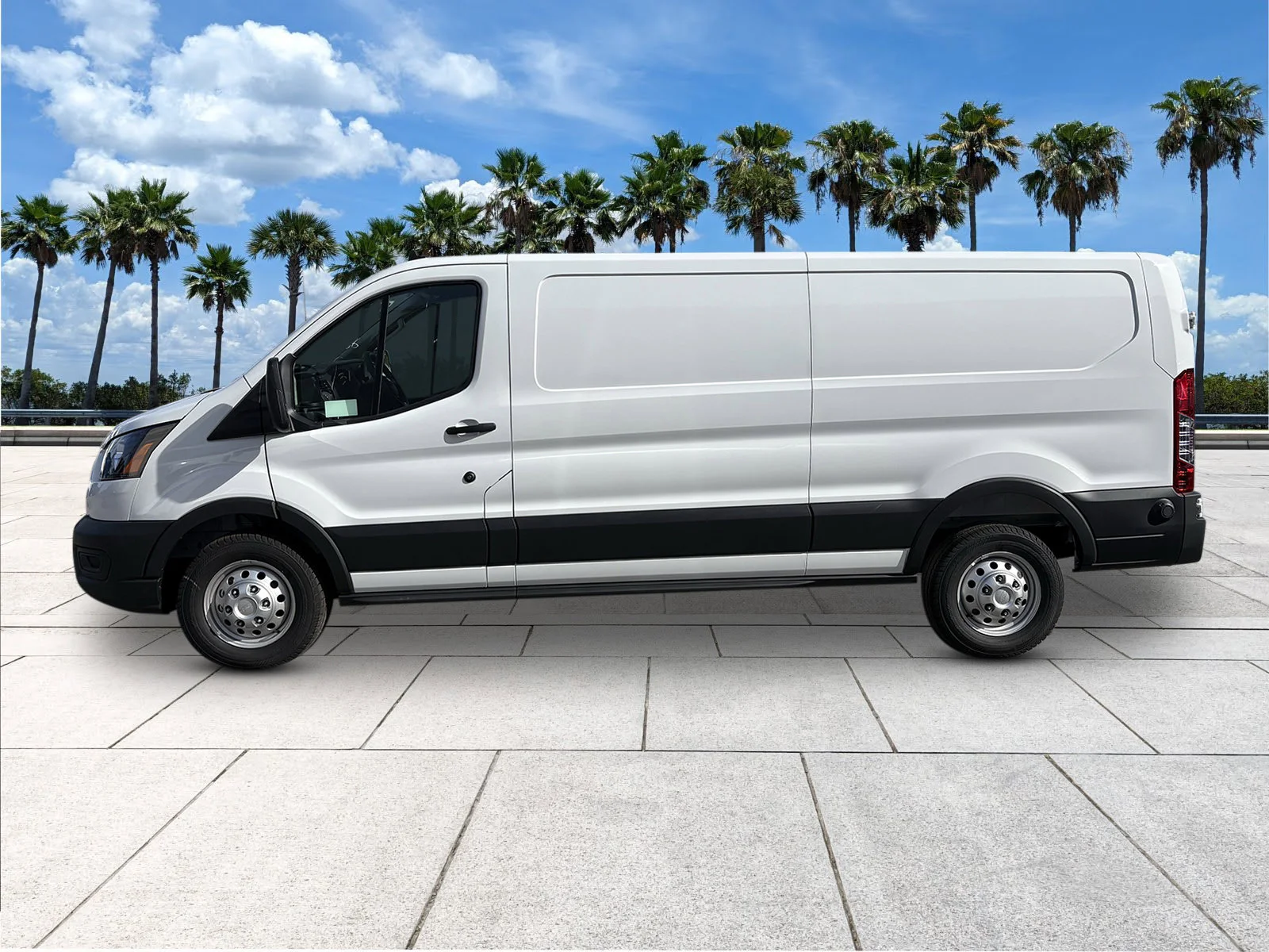 New 2025 Oxford White Ford Cargo Van image 5