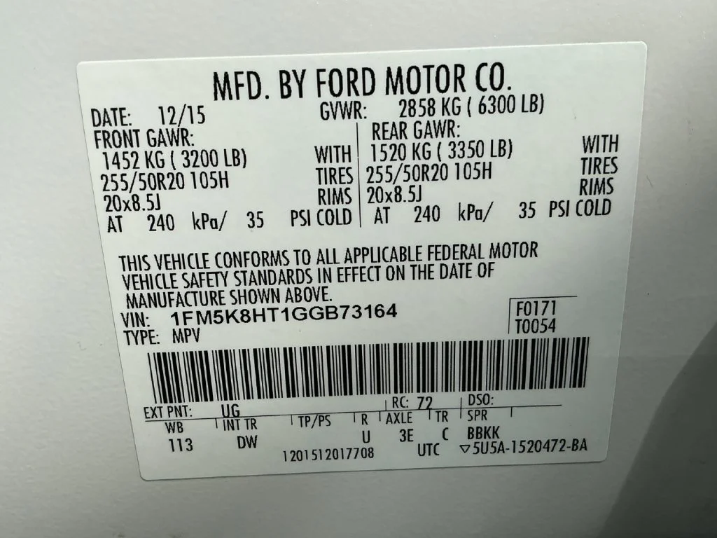 Used 2016 White Ford Platinum image 31