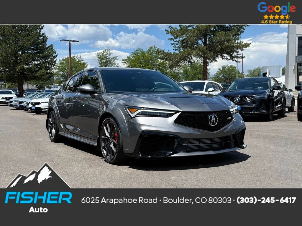 Used 2024 Liquid Carbon Metallic Acura Type S image 1