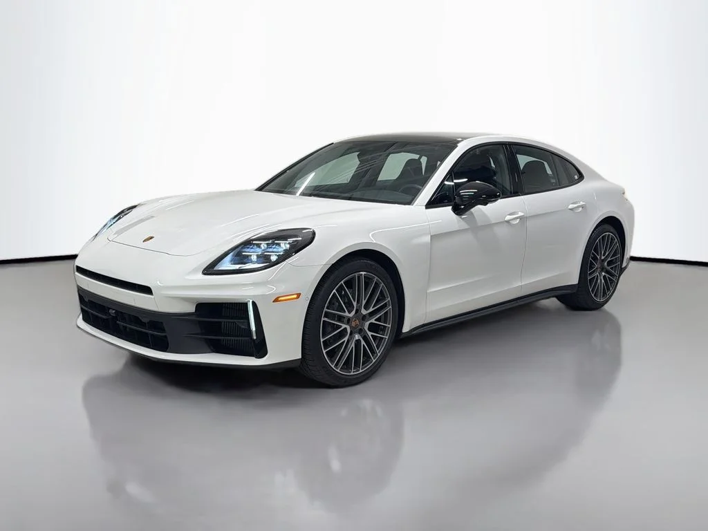 Certified Used 2025 White Porsche 4 image 1