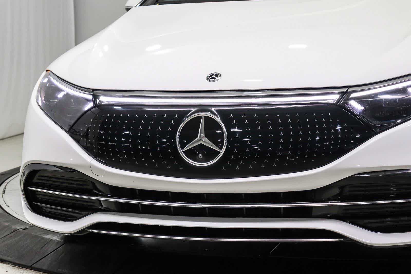 Used 2023 Polar White Mercedes-Benz EQS 450+ image 8