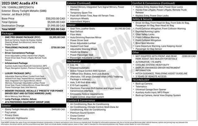 2023 GMC Acadia AT4 AWD's photo