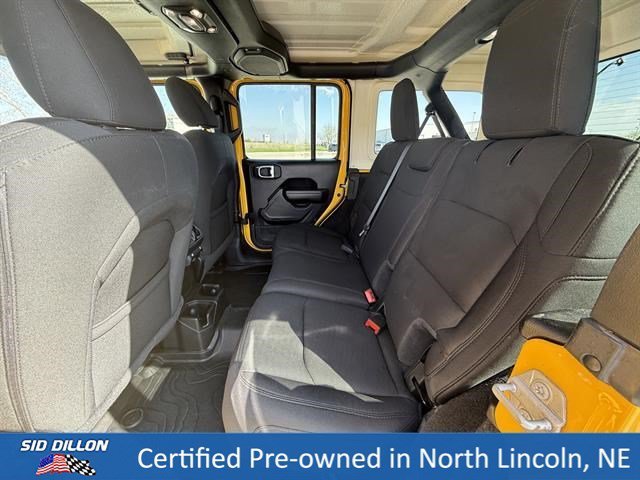 Used 2021 Hellayella Clearcoat Jeep Unlimited Willys image 22