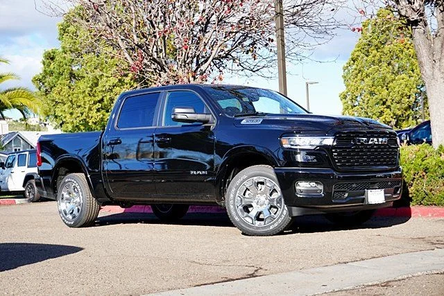 New 2026 Diamond Black Crystal Pearl-Coat Exterior Paint RAM Big Horn Sport Appearance image 1