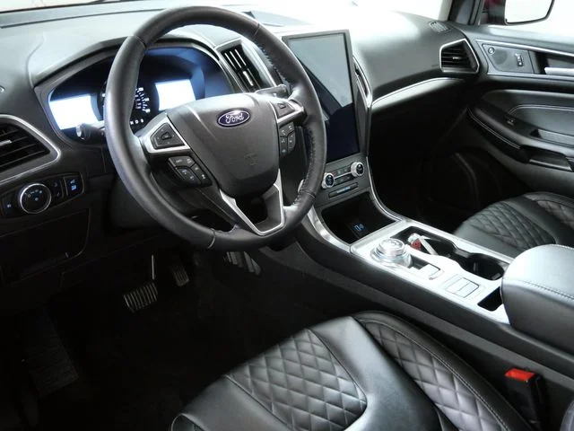 Certified Used 2024 Red Ford Titanium image 2