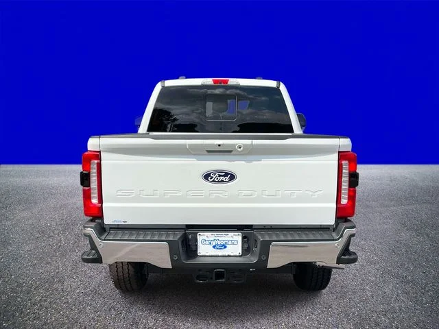New 2027 Star White Metallic Tri-Coat Ford F-350® Lariat® image 4