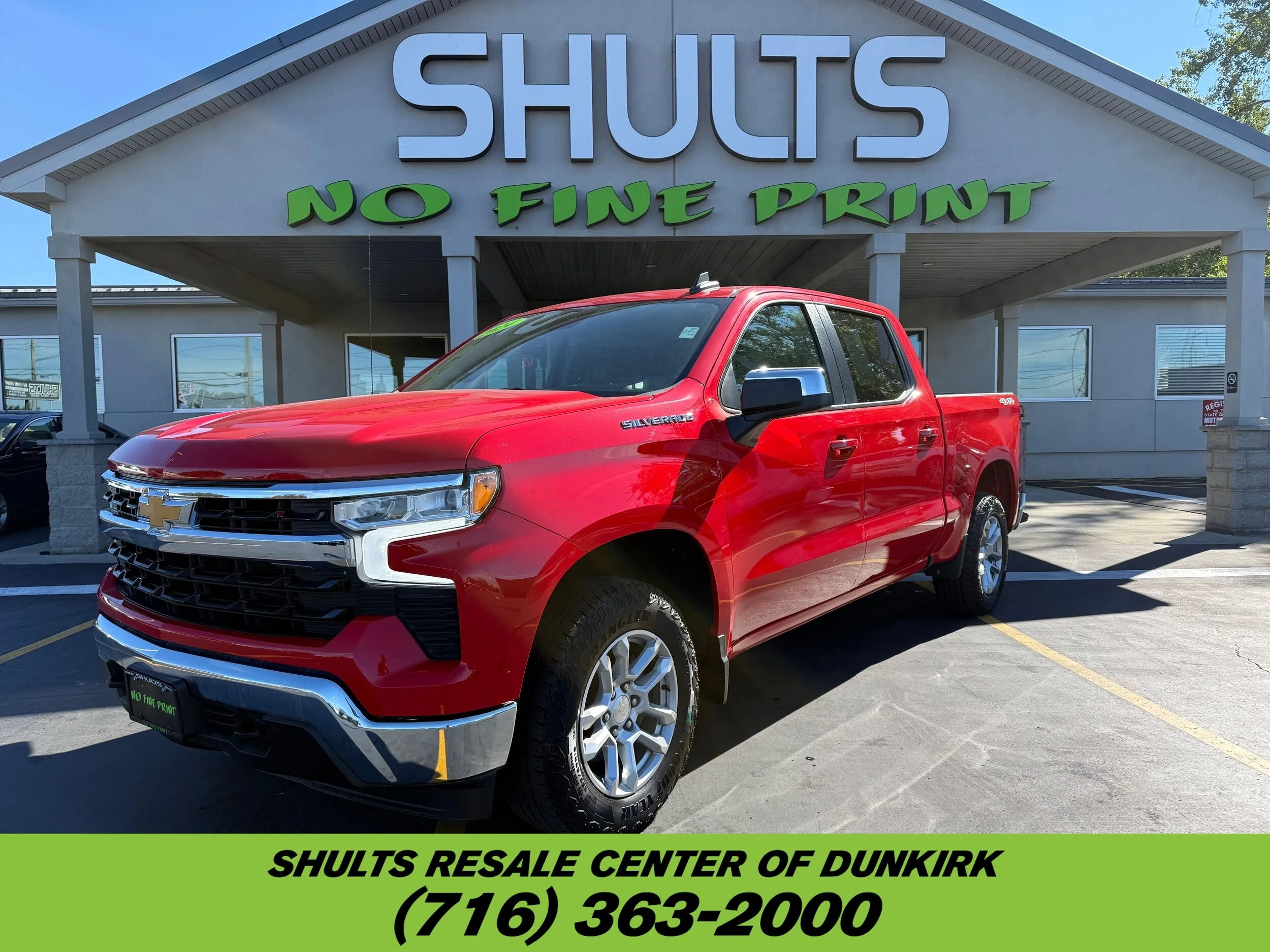 Used 2024 Red Hot Chevrolet LT image 1