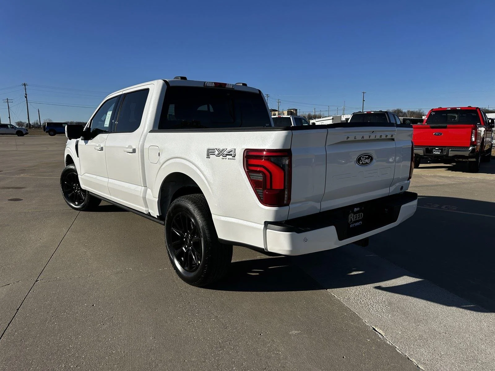 New 2025 Star White Metallic Tri-Coat Ford Platinum image 7