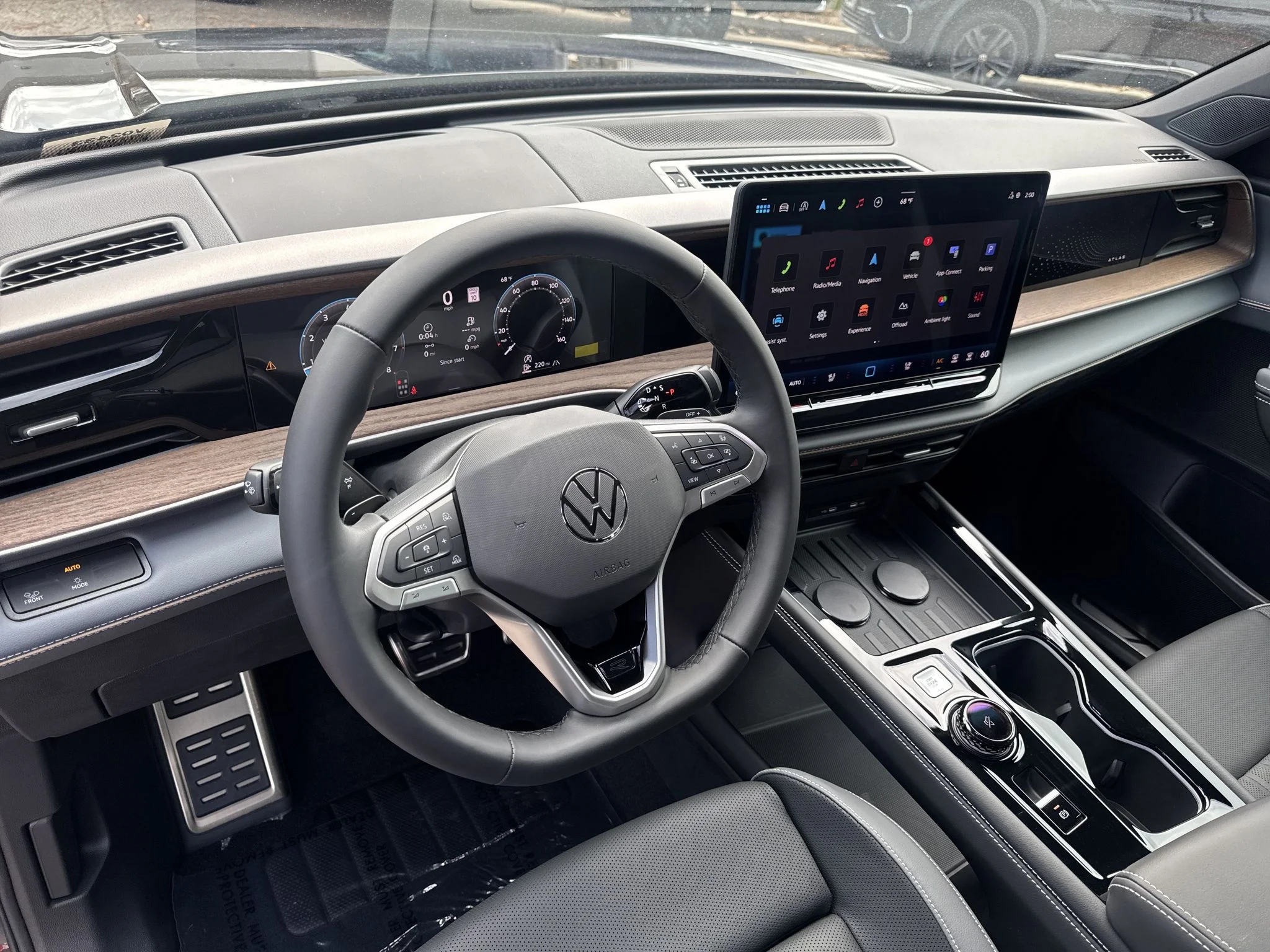New 2027 Deep Black Pearl Volkswagen SEL R-Line image 16