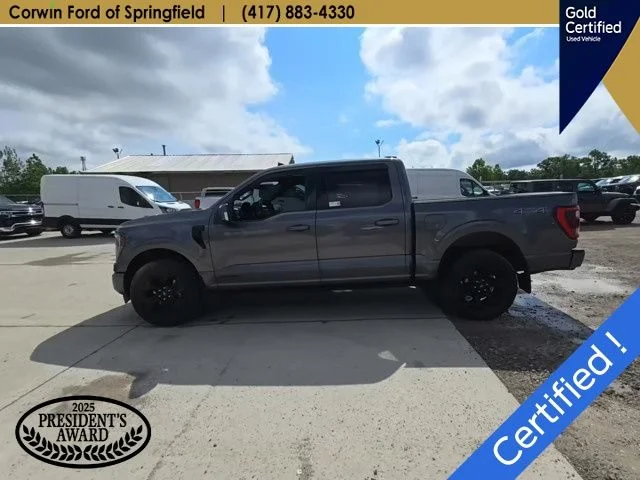 Used 2023 Carbonized Gray Metallic Ford Lariat image 4