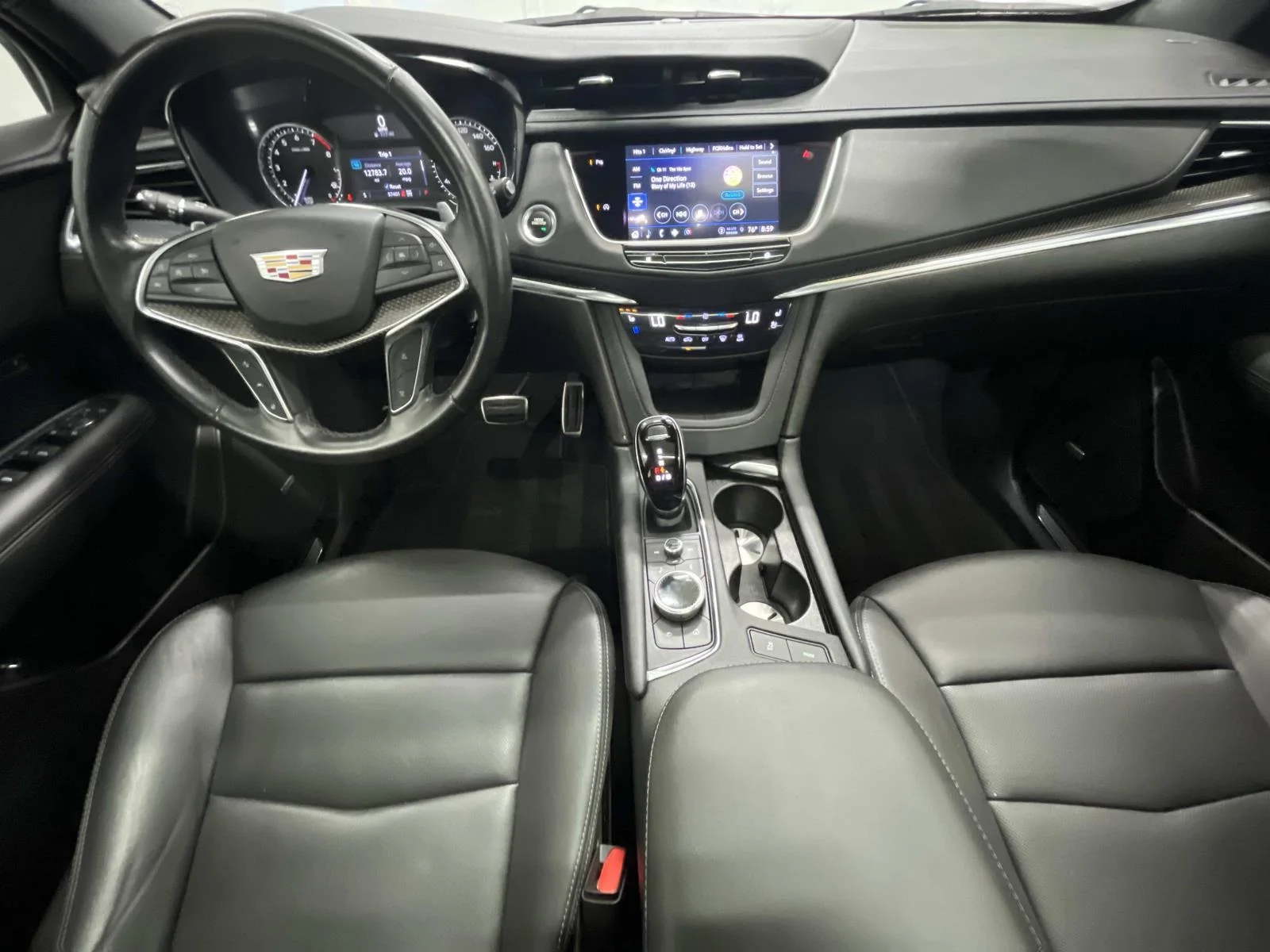 Used 2022 CRYSTAL WHITE TRICOAT Cadillac AWD Sport image 13