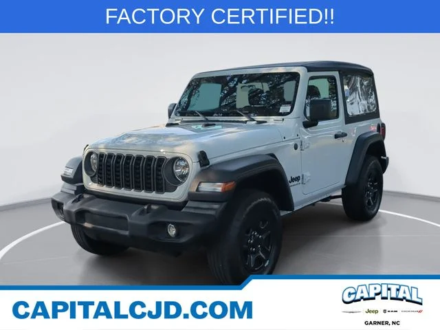 Used 2025 White Jeep Sport image 1