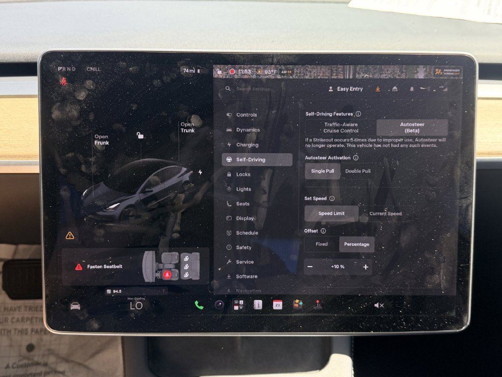 Used 2021 Midnight Silver Metallic Tesla Long Range image 24