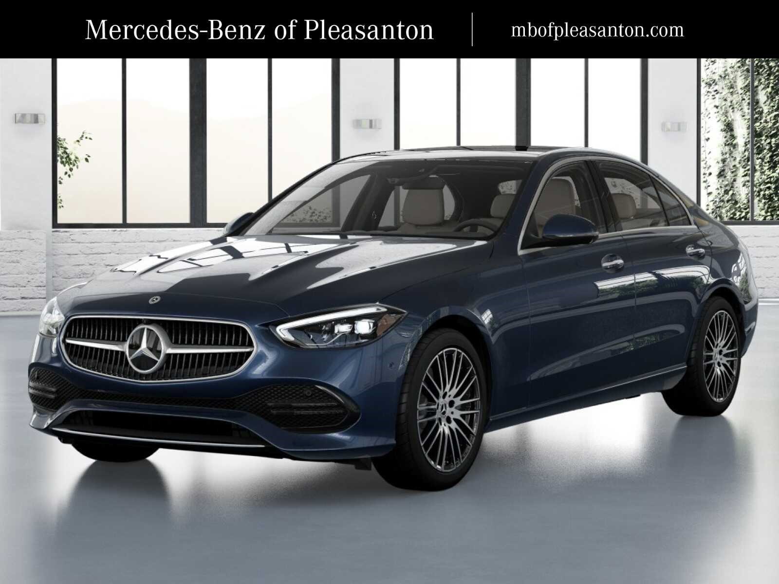 New 2026 Twilight Blue Metallic Mercedes-Benz C 300 4D Sedan image 1