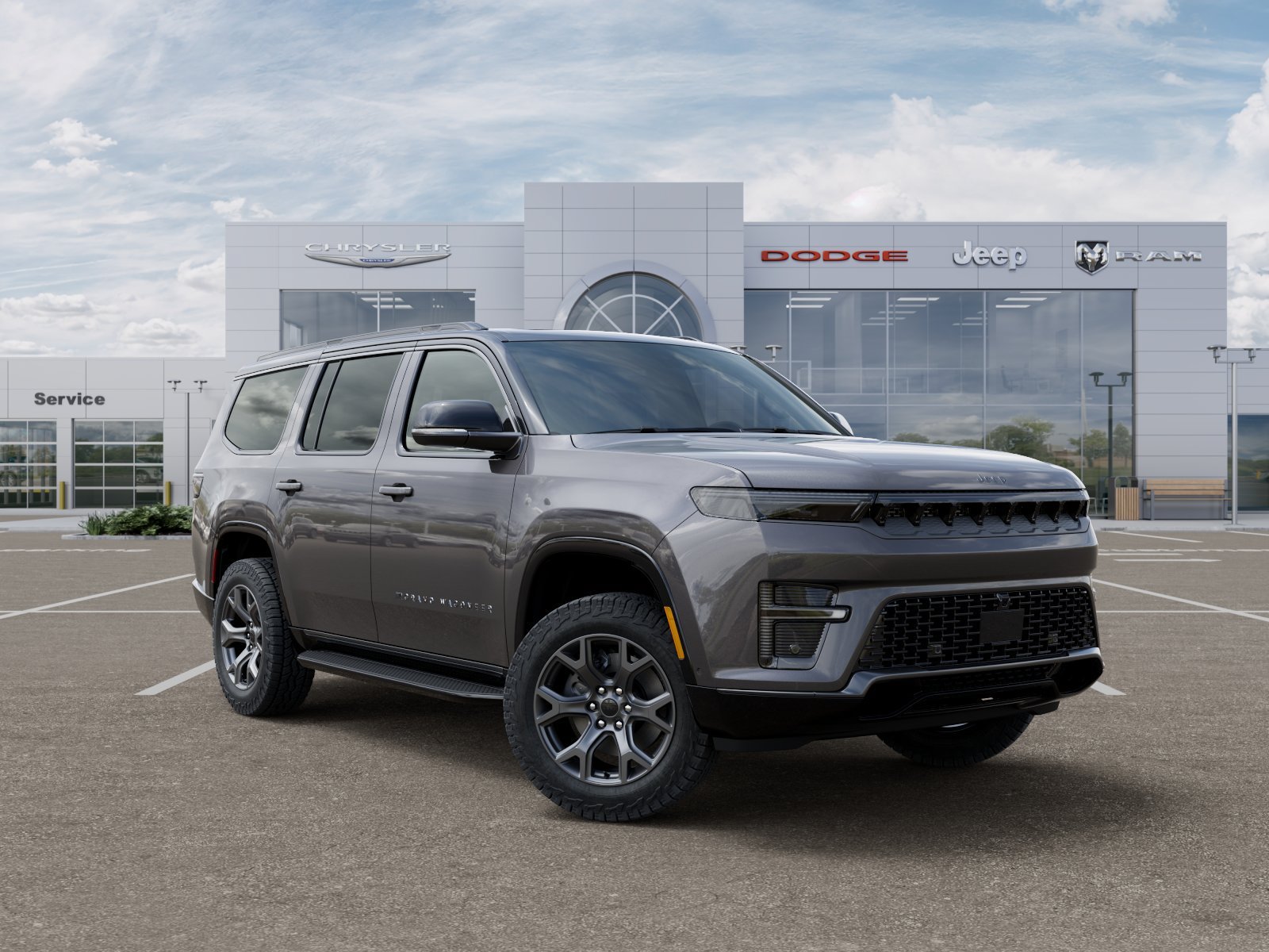 New 2026 Baltic-Gray Metallic Clear-Coat Exterior Paint Jeep Upland image 5