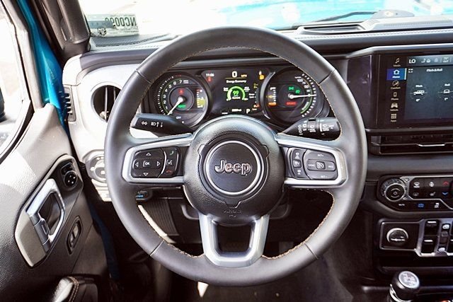 Used 2024 Blue Jeep Sahara 4xe image 20
