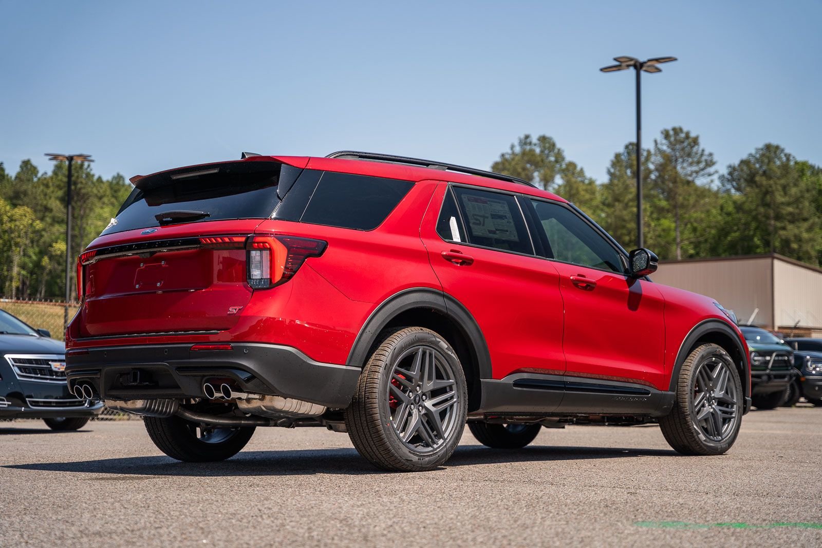 New 2026 Rapid Red Metallic Tinted Clearcoat Ford ST image 6