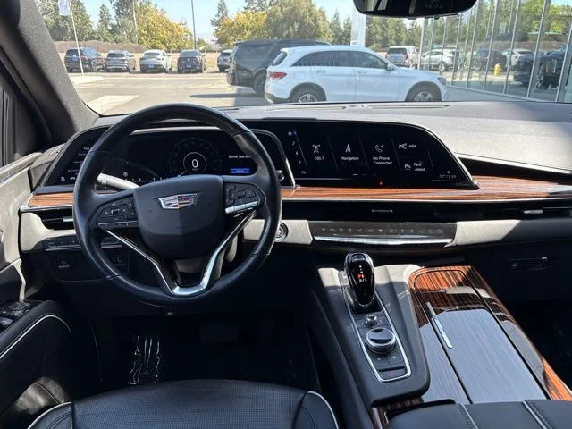 Used 2023 Black Cadillac Premium Luxury image 9