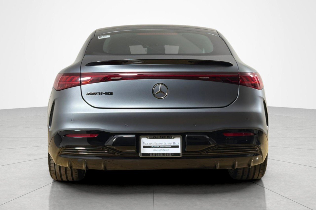 Certified Used 2024 MANUFAKTUR Selenite Grey Magno Mercedes-Benz AMG® EQS image 4