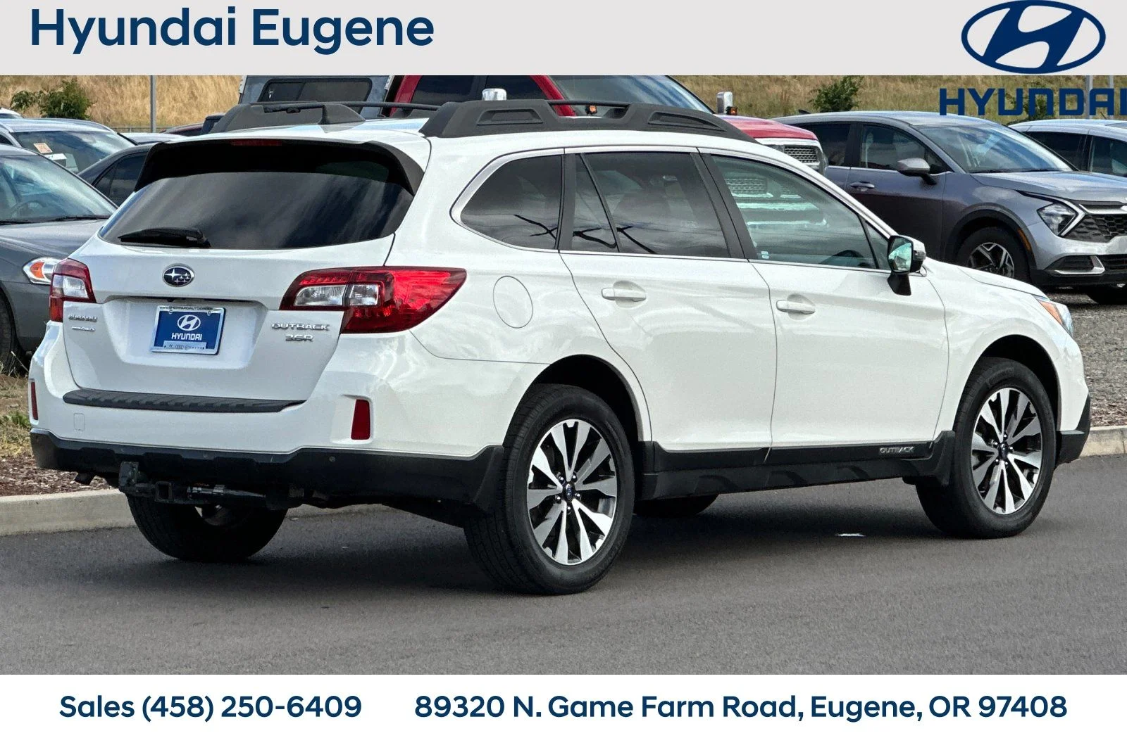 Used 2017 White Subaru 3.6R image 3