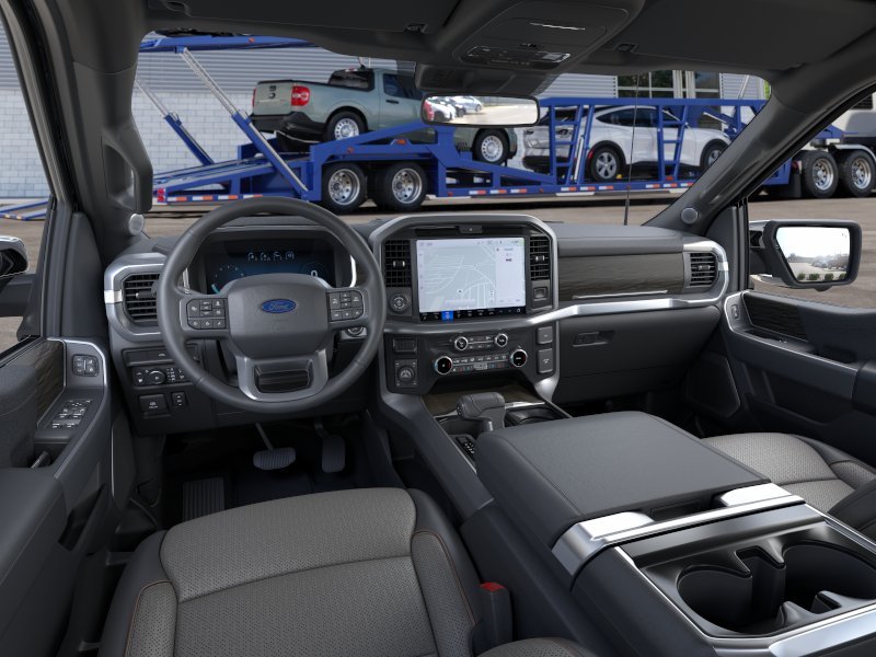 New 2026 Agate Black Metallic Ford Lariat image 9