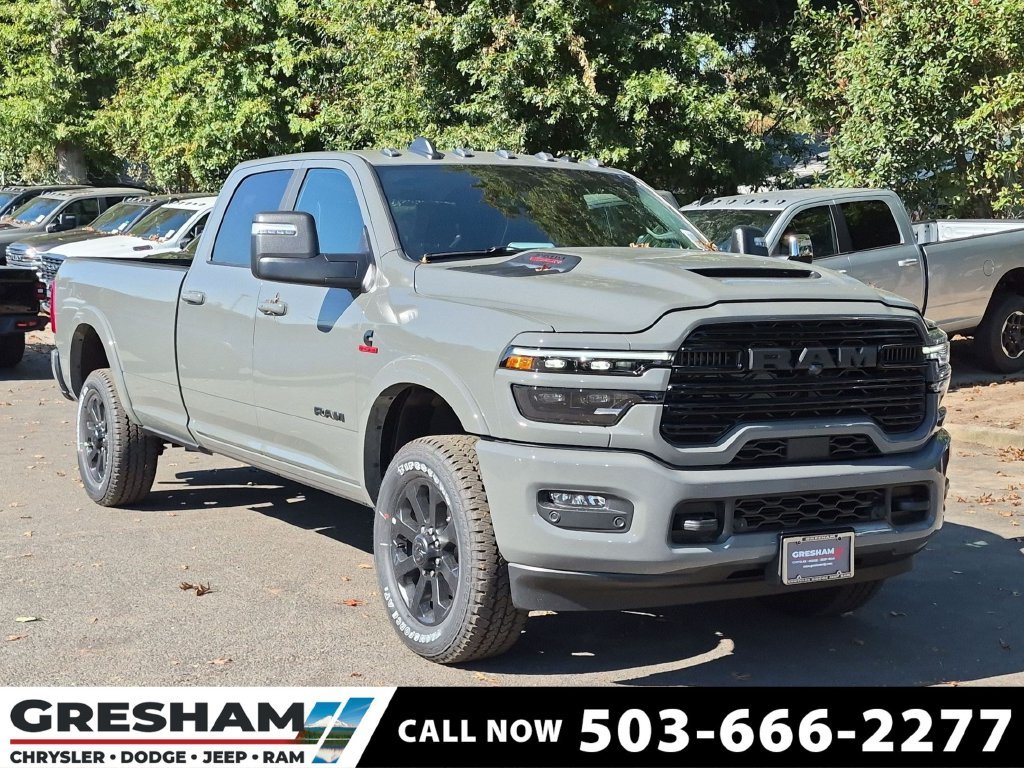 New 2027 Ceramic Gray Clear-Coat Exterior Paint RAM Laramie image 1