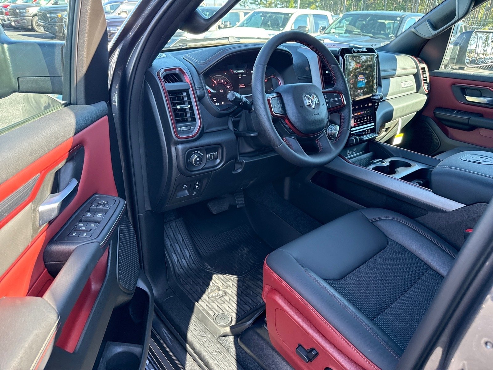 New 2026 Granite Crystal Metallic Clear-Coat Exterior Paint RAM Rebel Crew Cab 4x4 5