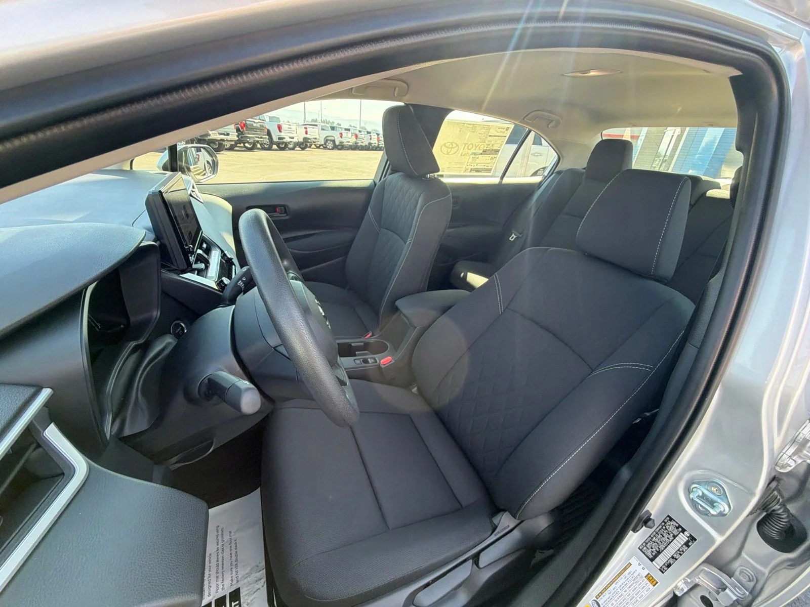 New 2026 Classic Silver Metallic Toyota Hybrid LE image 13