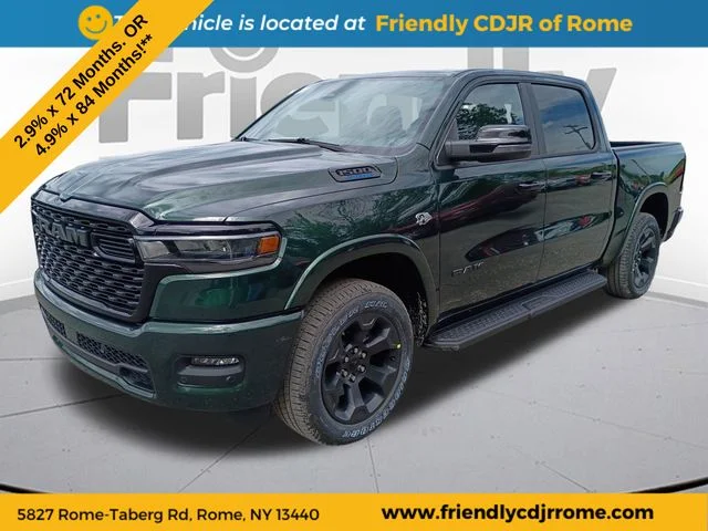 New 2026 Serrano-Green Metallic Exterior Paint RAM Big Horn/Lone Star image 1
