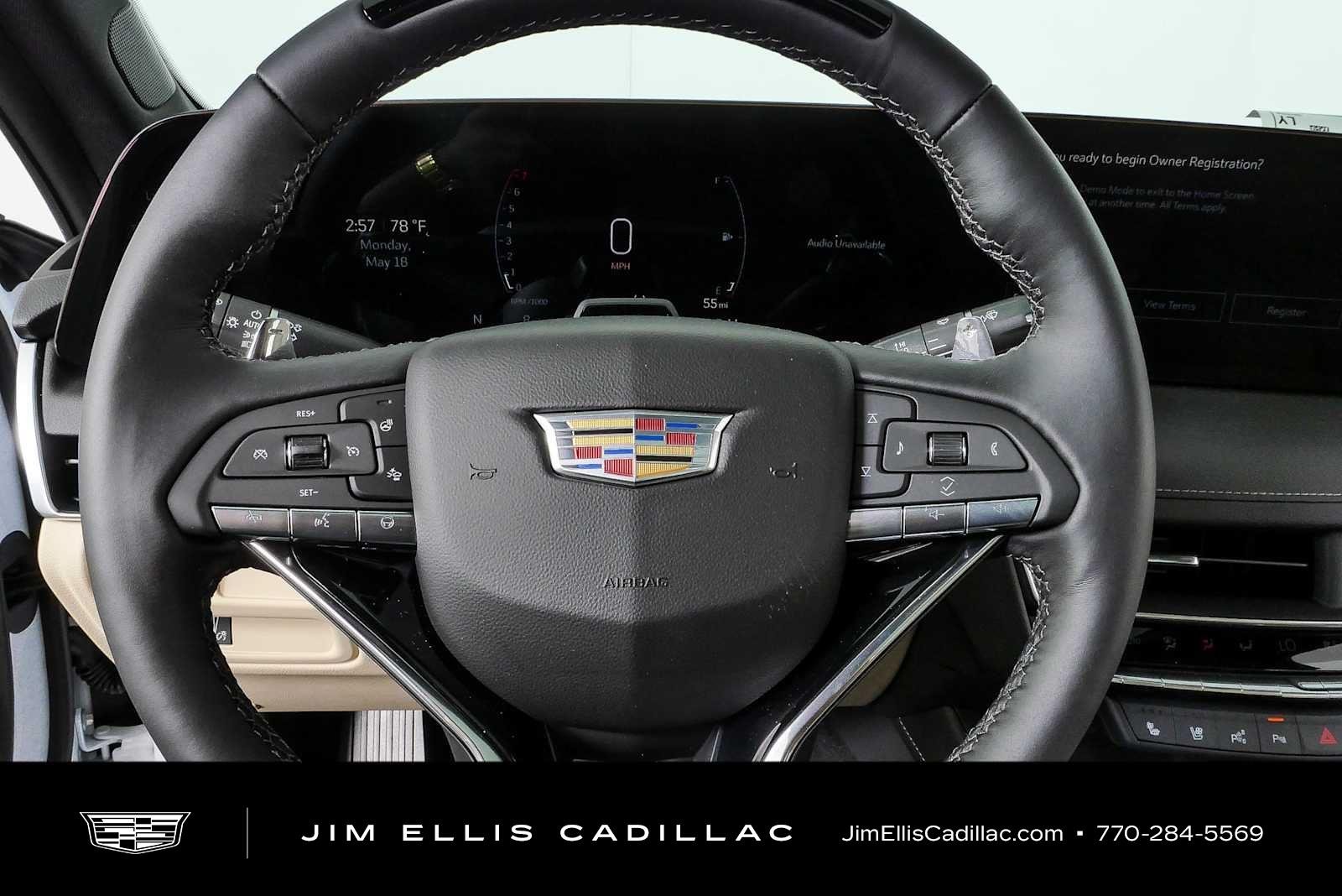 New 2026 Summit White Cadillac Premium Luxury image 9
