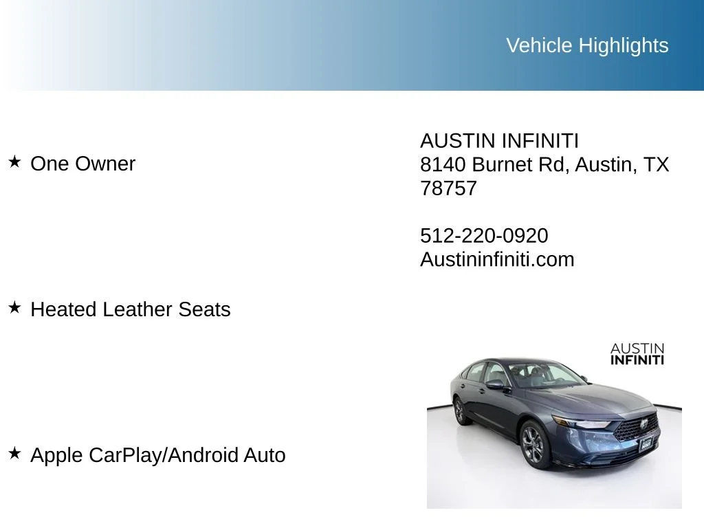 Used 2025 Gray Honda EX-L image 9