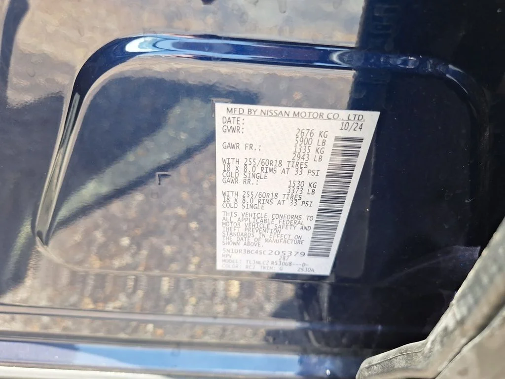 Certified Used 2025 Blue Nissan SV image 31