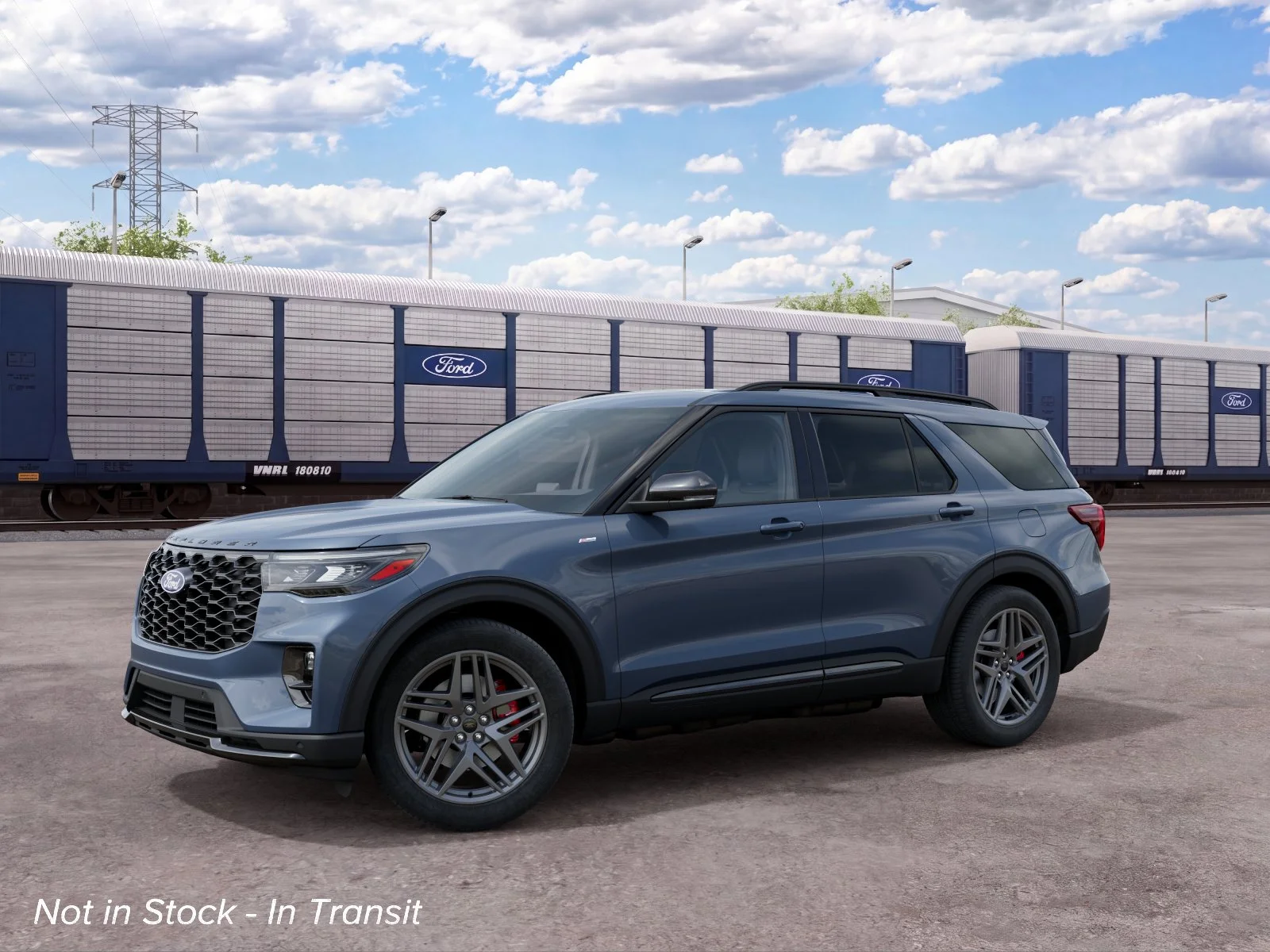 New 2027 Vapor Blue Metallic Ford ST-Line image 2