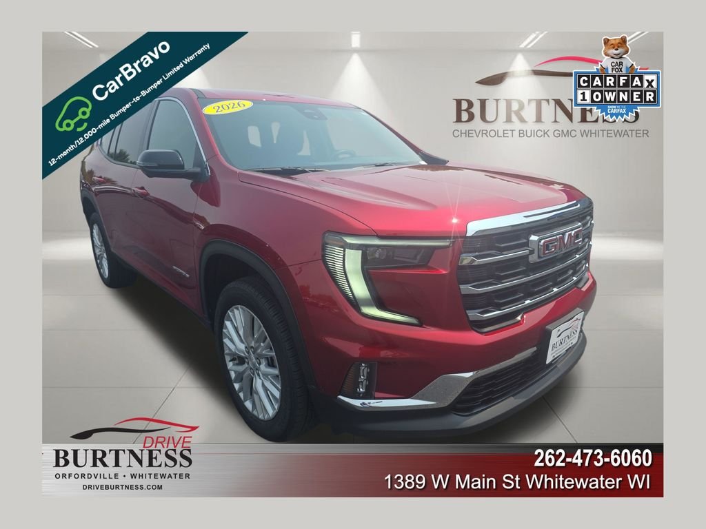 2026 GMC Acadia