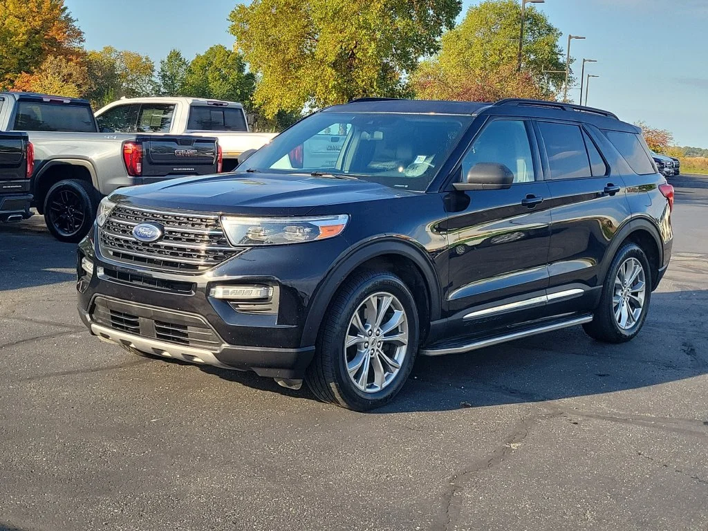 Used 2020 Ford Explorer XLT with VIN 1FMSK8DH5LGA30779 for sale in Saint Johns, MI