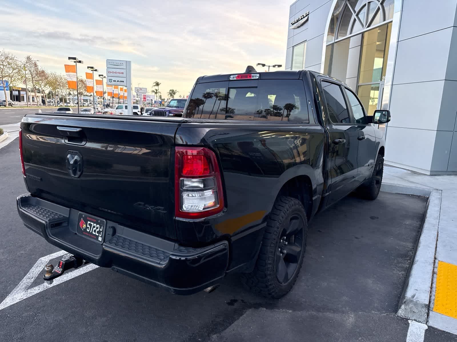 Used 2019 Diamond Black Crystal Pearlcoat Ram Big Horn/Lone Star image 8