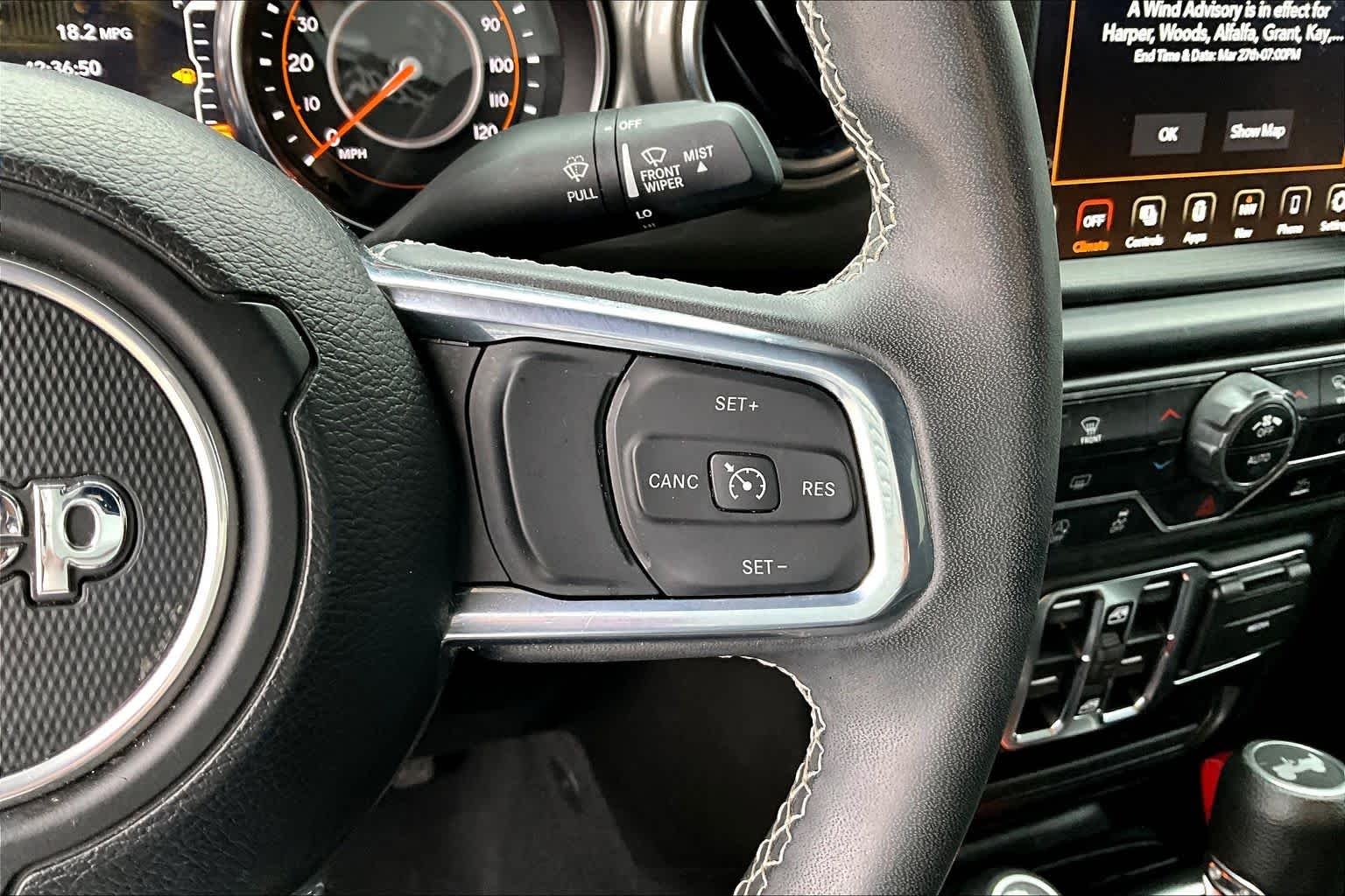Used 2023 Black Clearcoat Jeep Sahara image 20