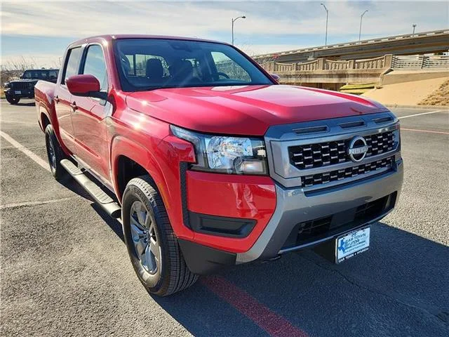 Used 2025 Red Alert Nissan SV 4x4 Crew Cab 5 ft. box 126 in. WB image 6