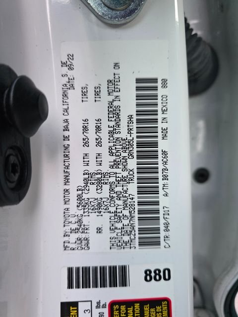 Used 2022 White Toyota TRD Off-Road image 26