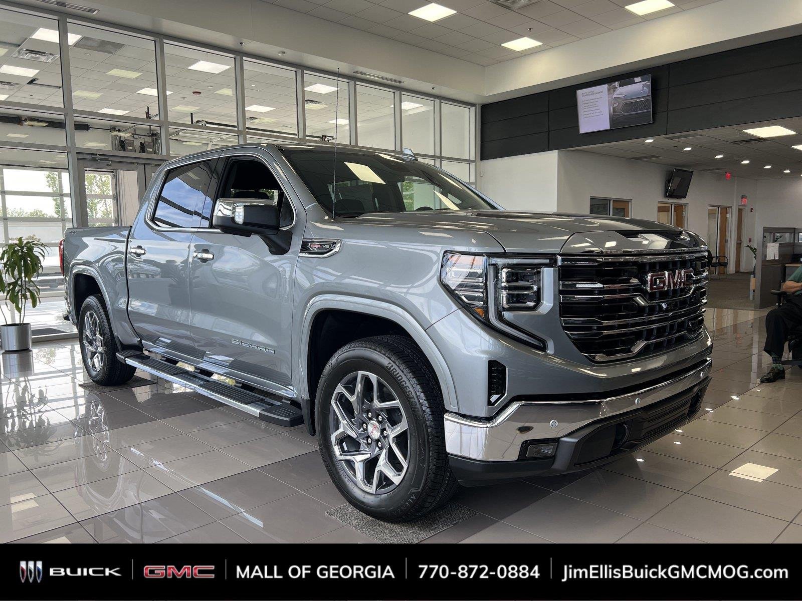 New 2026 Sterling Metallic GMC SLT image 1