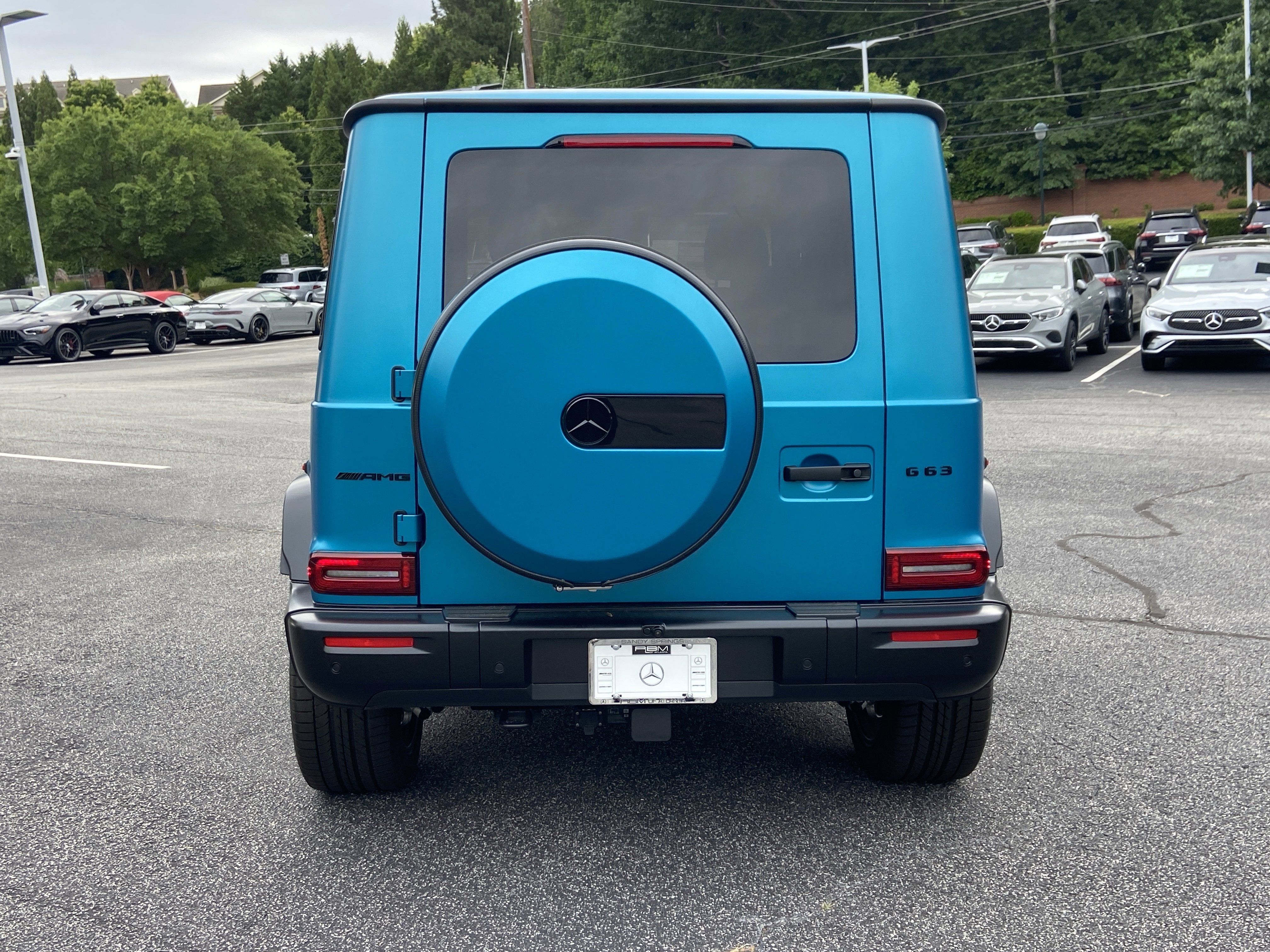 New 2026 MANUFAKTUR hyper blue magno Mercedes-Benz AMG® G 63 SUV image 7