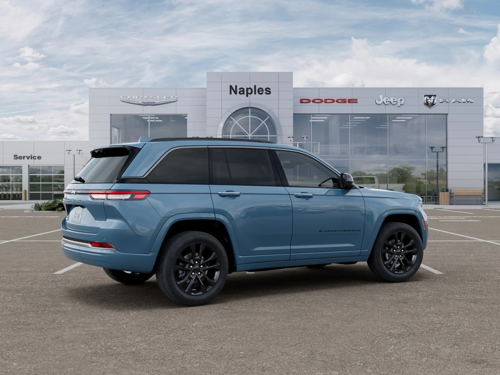 New 2026 Steel Blue Exterior Paint Jeep Limited Reserve image 4